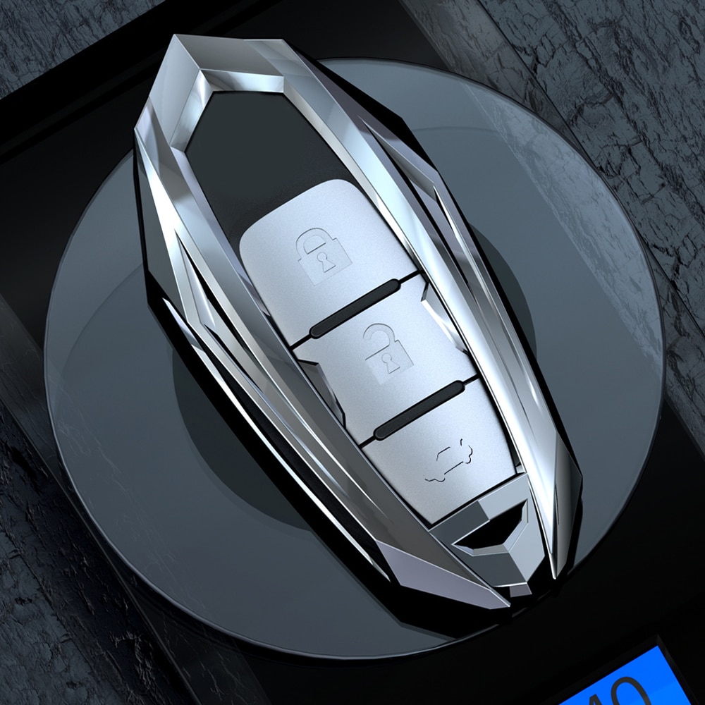 synke legering bil nøkkel sak dekke skall til nissan qashqai  j10 j 11 x- sti  t31 t32 sparke tiida veisøker murano Merk juke bil styling