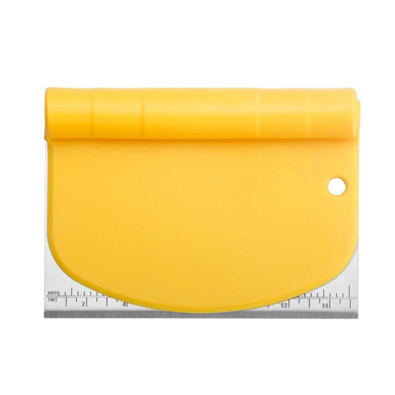 Stainless Steel Baking Tool Cutting Surface Scraper Combo Scraper With Scale Cutting Board