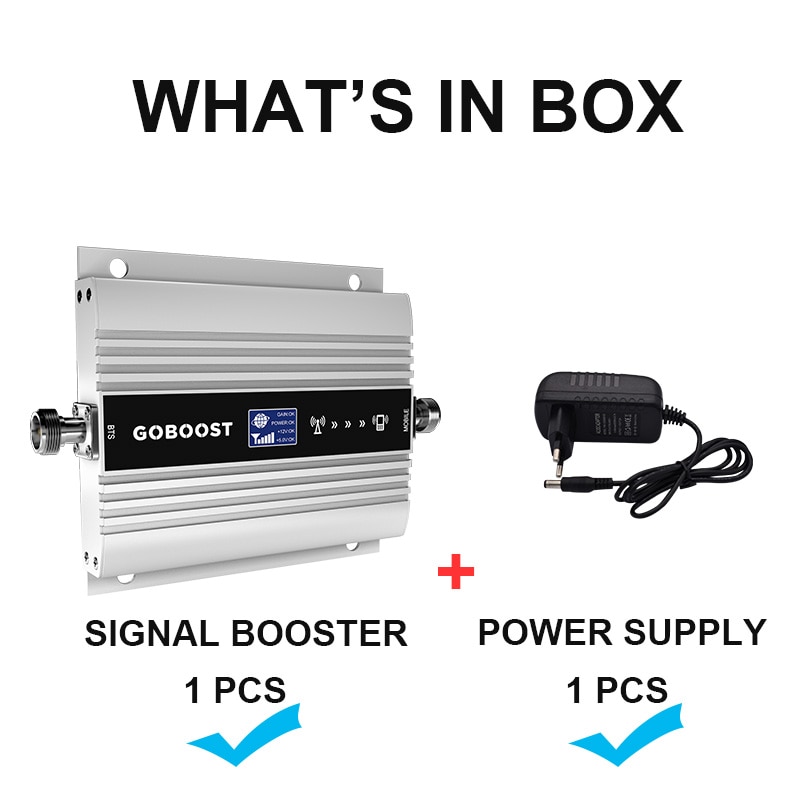 Goboost Umts 2100 Mhz Signaal Booster 3G Mobiele Mobiele Telefoon Versterker Band 1 Enkele Band Cellulaire Repeater