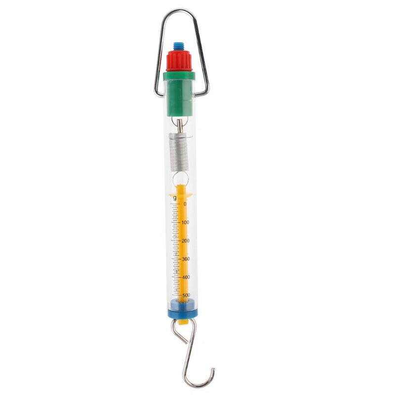 Newton Force Meter Spring Scale 5N 500g Dual Scale Labeled Balance Dynamometer 4XFD