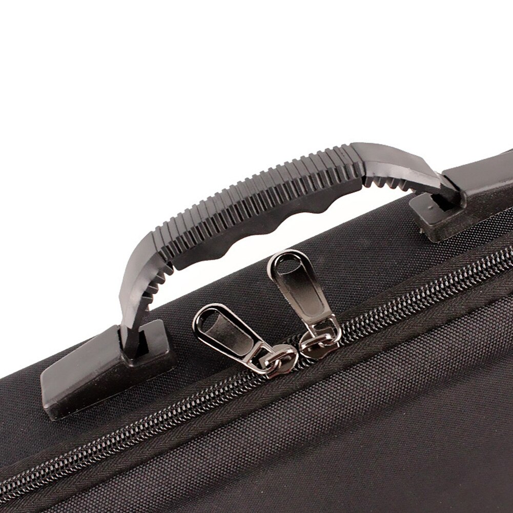 Hard Shell Eva Rits Draagbare Grote Storage Case Outdoor Zwart Carrier Tackle Rod Multifunctionele Vissen Tas Shockproof Sport