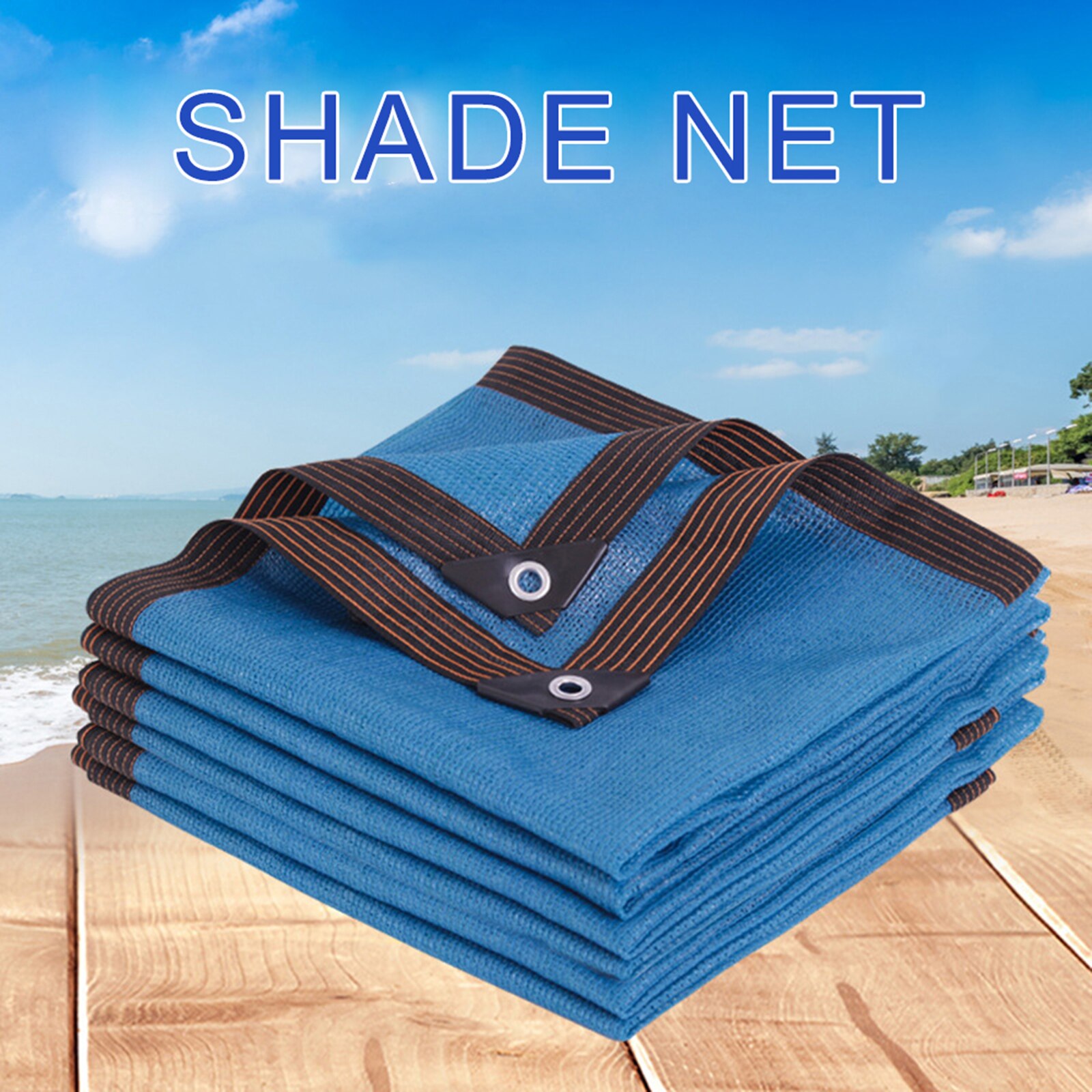 Pergola Cover Cover Canopy Shade Cloth Pergola Cover Canopy Awnings Blue Thickening With Grommets Fabric 90% Sun Shade Cloth