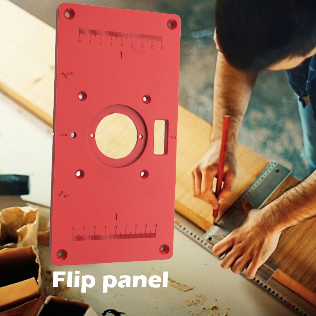 Woodworking Trimming Machine Flip Board Router Table Insert Plate trimming machine flip Board for Woodworking Benches Router