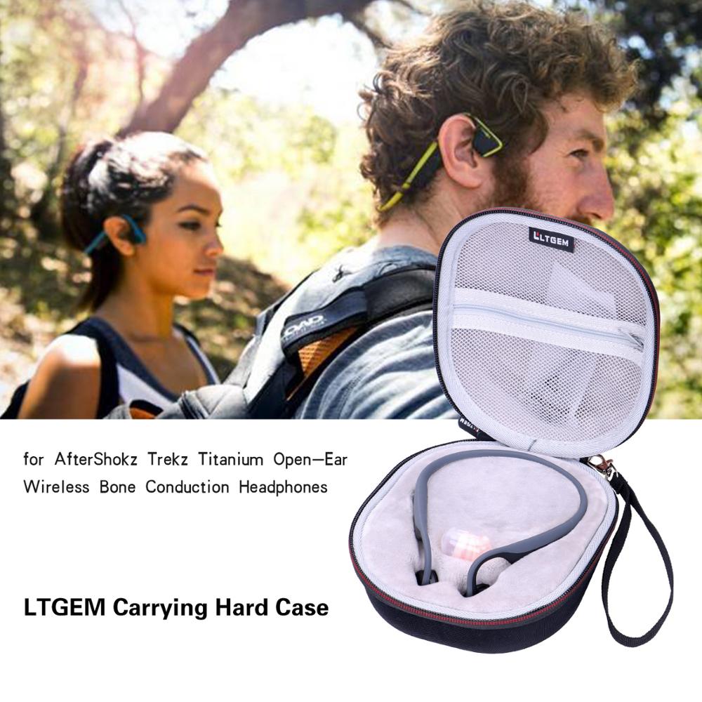 Étui de transport LTGEM EVA pour casque de Conduction osseuse sans fil en titane