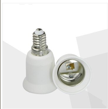 LED Halogeen spaarlamp E14 naar E27 Lamp Adapter