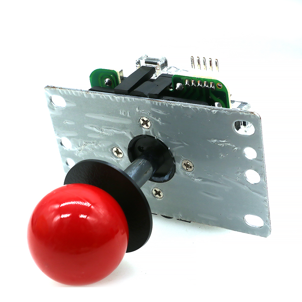 Copia de Joystick SANWA con conector de 5 pines, limitador cuadrado clásico de 8 vías, máquina de juego de salón recreativo, palo Neo Geo, piezas de bricolaje