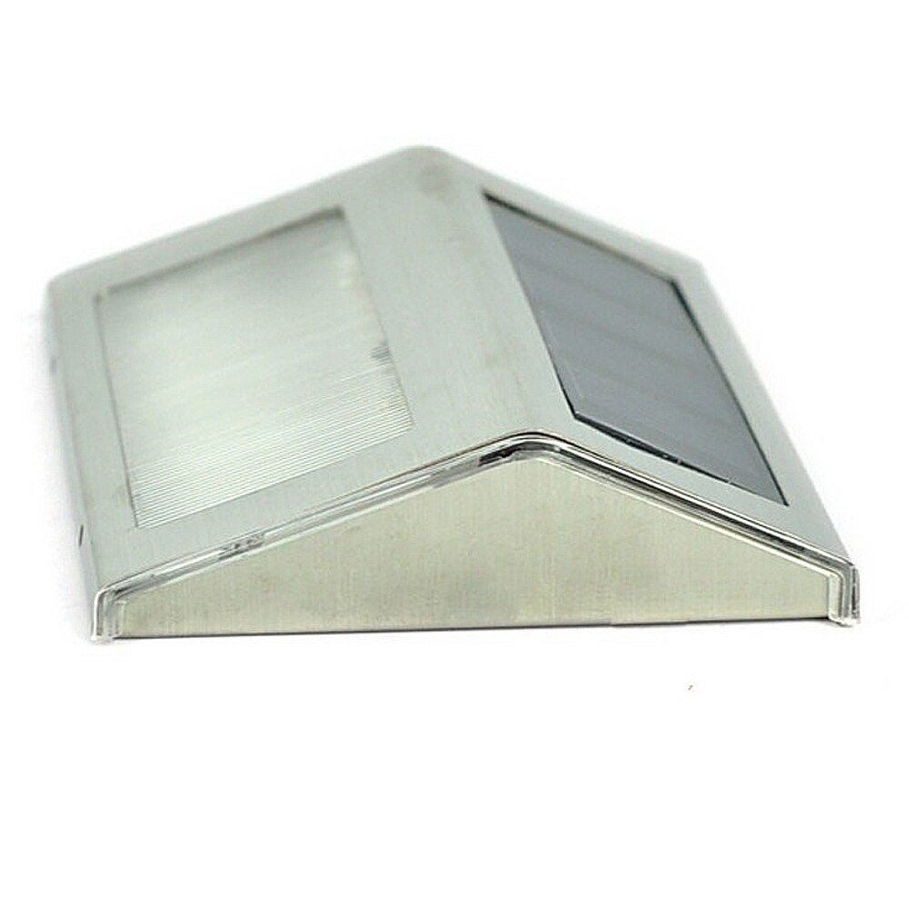 Led solar light Rvs Outdoor Verlichting Tuin Decoratie Wandlamp Licht Sensor luminaria Emergency Warm wit licht