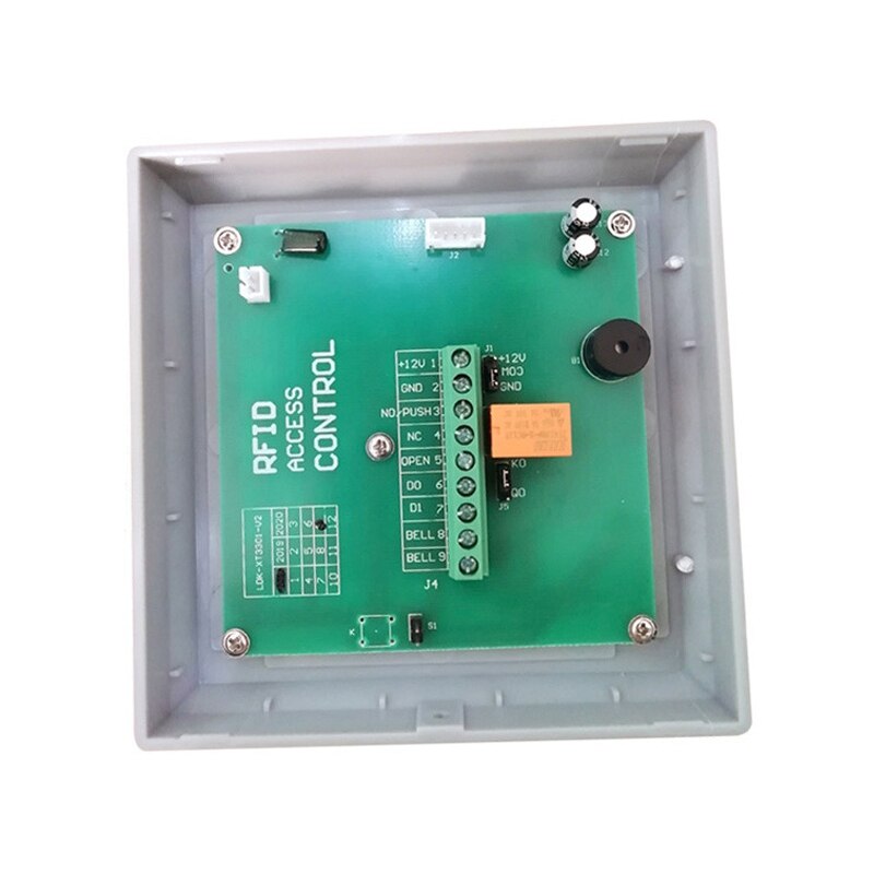 125KHz RFID Smart Card Reader Stand-alone Door Lock Access Control Keypad Board Support 500 Users For Entry Security System