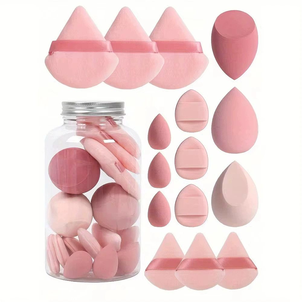 12/15Stck machen-hoch Schwamm Kosmetik Puff Stiftung Schwämme Rührgerät Schönheit Ei Pulver Puffs Frauen machen-hoch ZubehörMake-hoch-Werkzeug