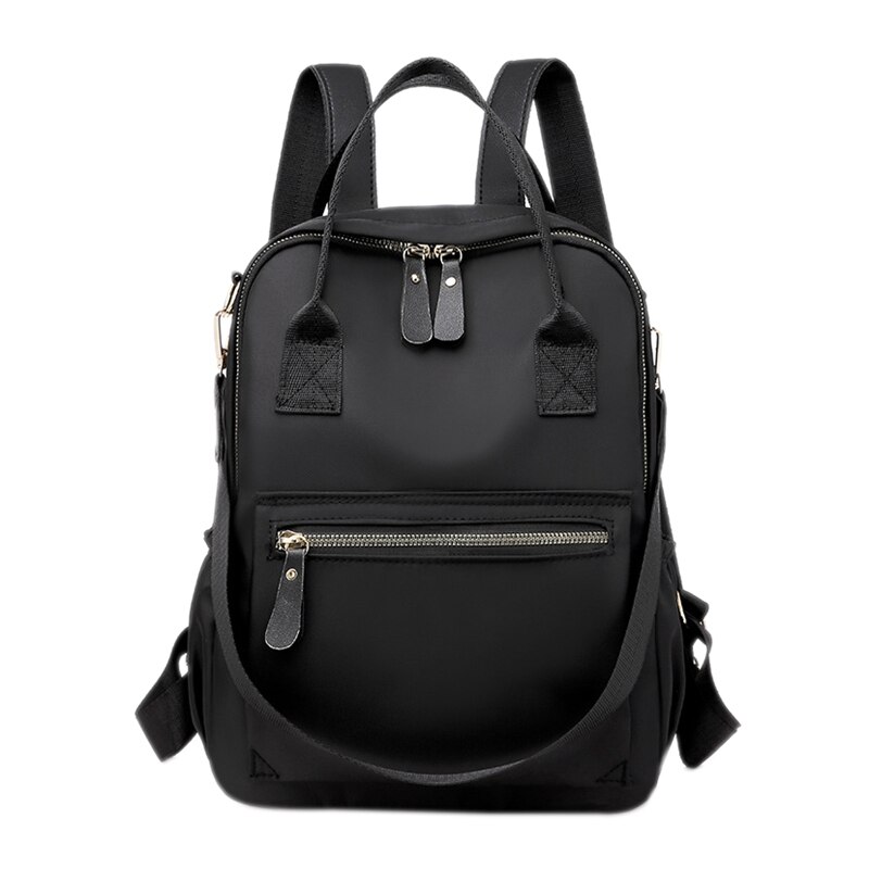 Women's Simple Backpack Wild Large Capacity Oxford Backpack: Default Title