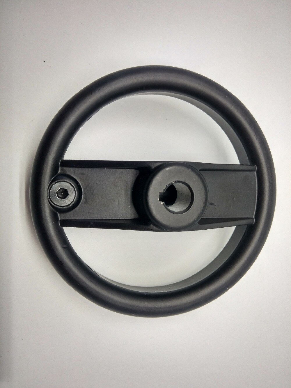 12 * 125MM handwheel solid aluminum folding aluminum alloy double-spoke handwheel