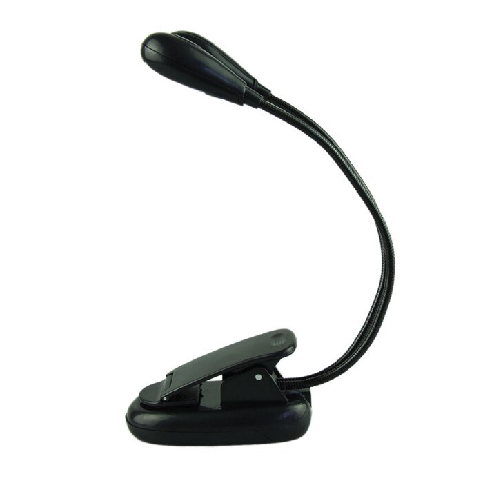 Super Verstelbare Zwanenhalzen Clip op LED Lamp voor Muziek Stand en Boek Leeslamp Du sales #20