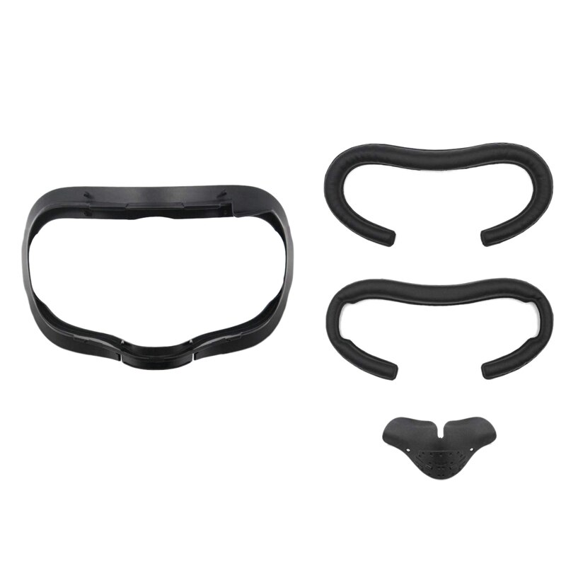 VR Facial Interface &amp; Foam Cover Pad Anti-Leakage Nose Pad Replacement Set for Oculus Rift ( Only Work for Rift CV1)