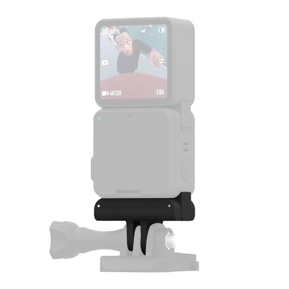 Magnetische adapterhalterung für dji action 2 kamera, 1/4 in- schrauben-stativhalterung, sportkamera, silikon-sicherheitsstopfen, kamerazubehör