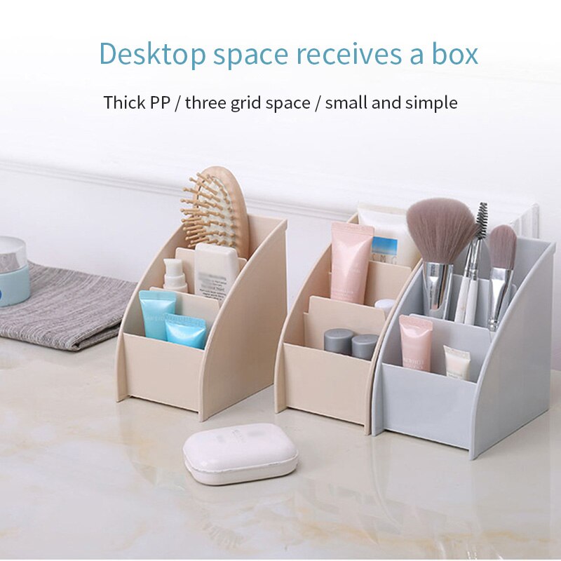 Plastic Organizer Mobile Phone Stand Home Decoration Remote Control Organizer box Remote Control Desktop Storage Box