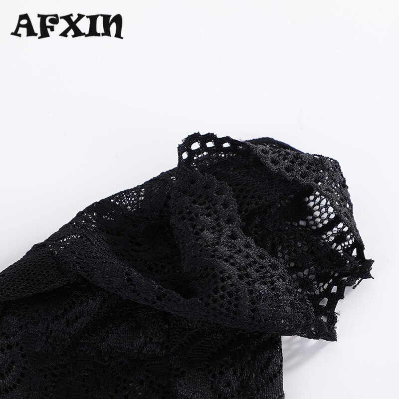 Short Lace Fingerless Gloves for Women Gothic Punk Rock Costume Fancy Harajuku Floral Lace Gloves Alt Goth Clothes Accessories