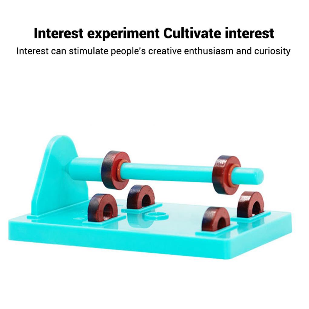 1 Set Labs Junior Science Magnetism Sets Bar Ring Experiment Education Fidget Magnets Horseshoe Compass Tool Kit for Kids