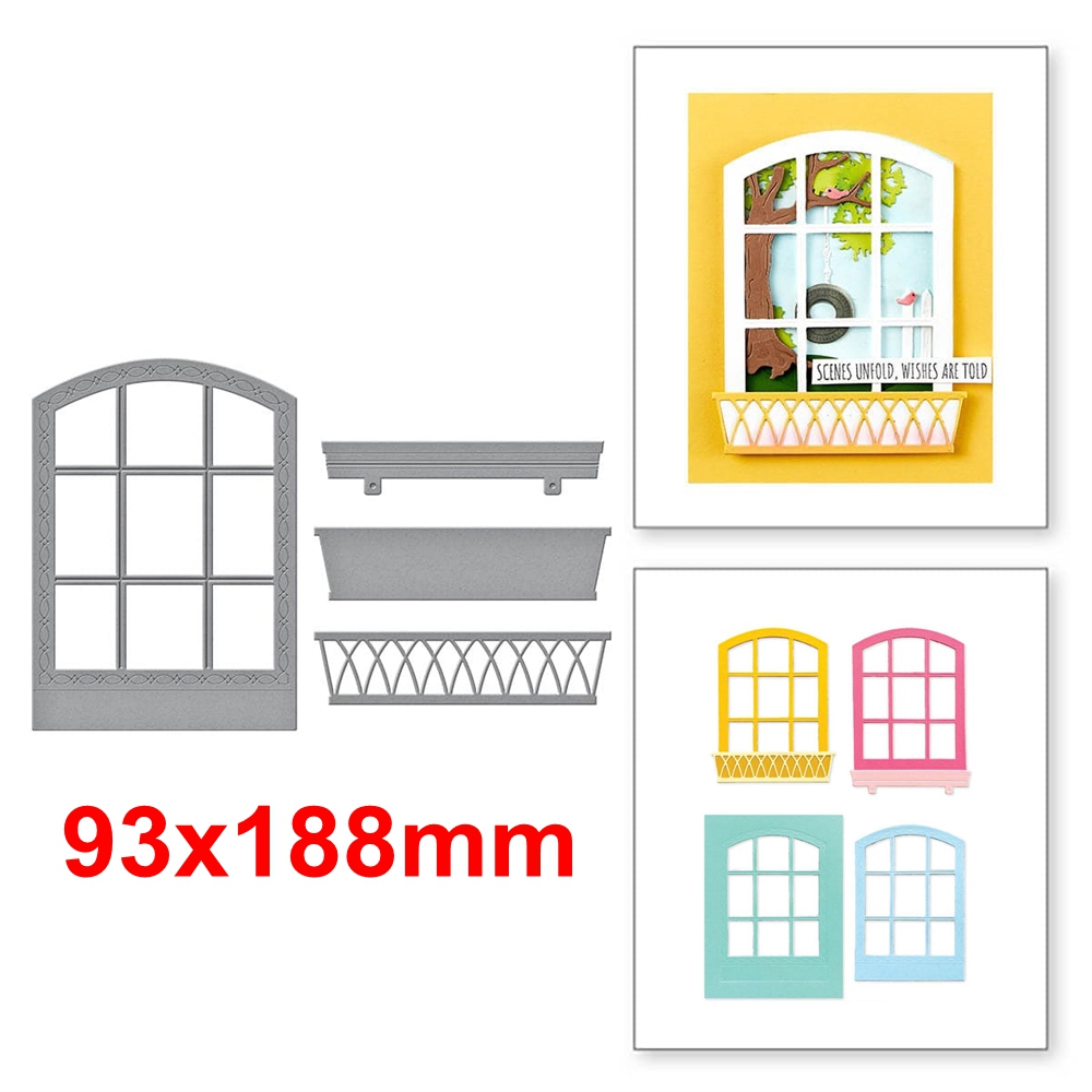 Troqueles de corte de Metal para álbum de recortes, ventana de flores, conejo de pascua, número de cesta, maceta de abeja, álbum de recortes, fabricación de álbumes de tarjetas, plantilla de manualidades DIY, 2024: Chocolate