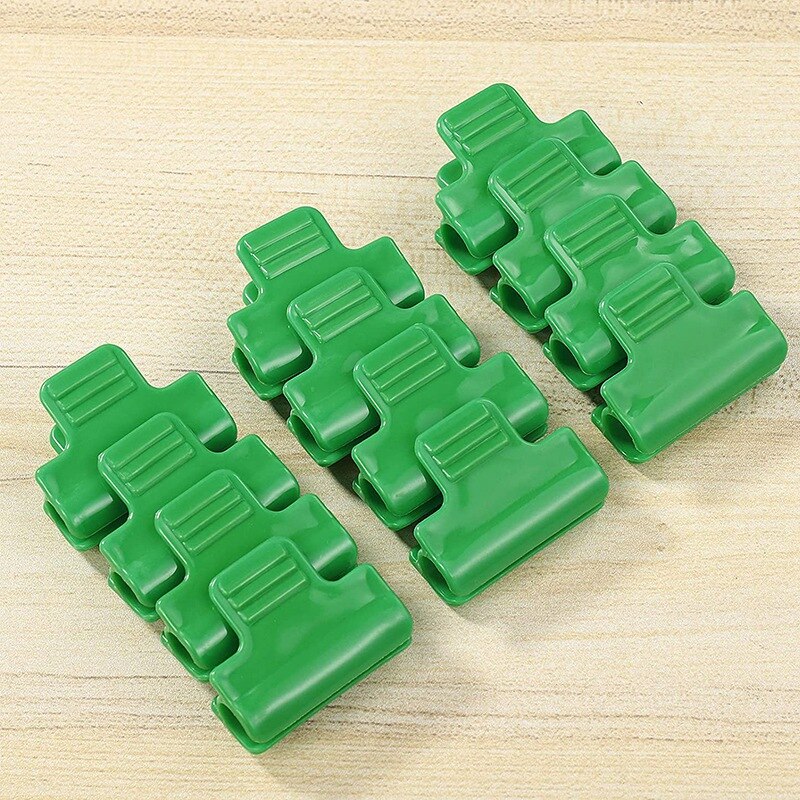 Greenhouse Clip Row Cover Mesh Tunnel Hoop Clip Film Shading Mesh Pole Clip for Greenhouse Frame Housing (12PCS)
