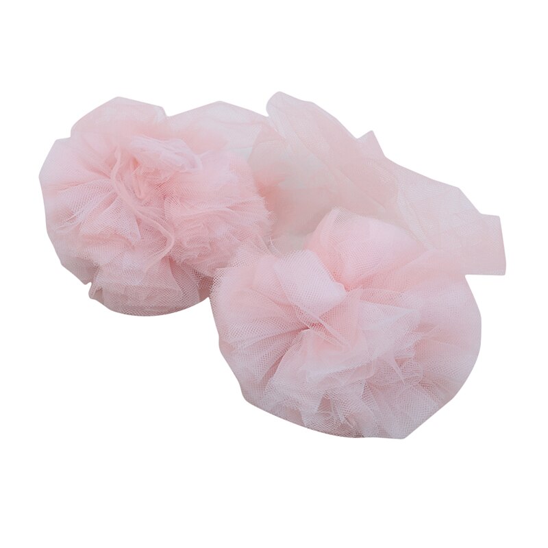 Decoración de la habitación del bebé guirnalda de bolas guirnalda banderines para la princesa de los niños Mosquito pelota de gasa colgante Bebé Ropa de cama producto: pink white mix