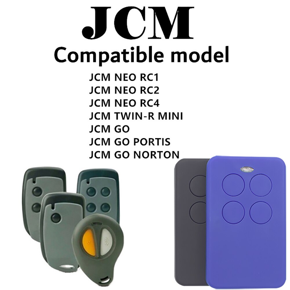 Mando a distancia Compatible con JCM NEO / JCM TWIN-R, 433MHz