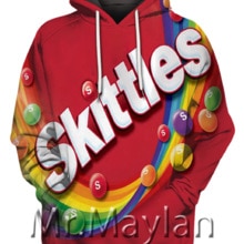 Skittles Rainbow 3D Full Printed Hoodies Men/women Hipster Streetwear Outfit Autumn Girls Hiphop Hood Sweatshirts Tops Clothes