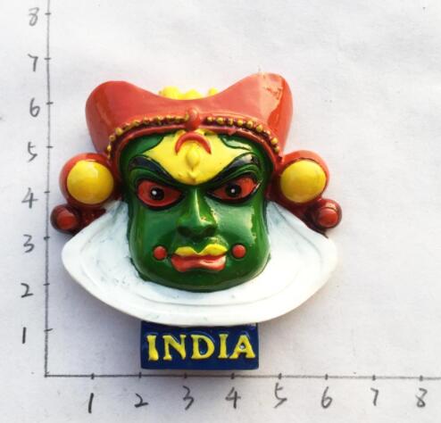 Cute India 3D Fridge Magnet Tourist Souvenirs Refrigerator Magnetic Stickers Home Decor