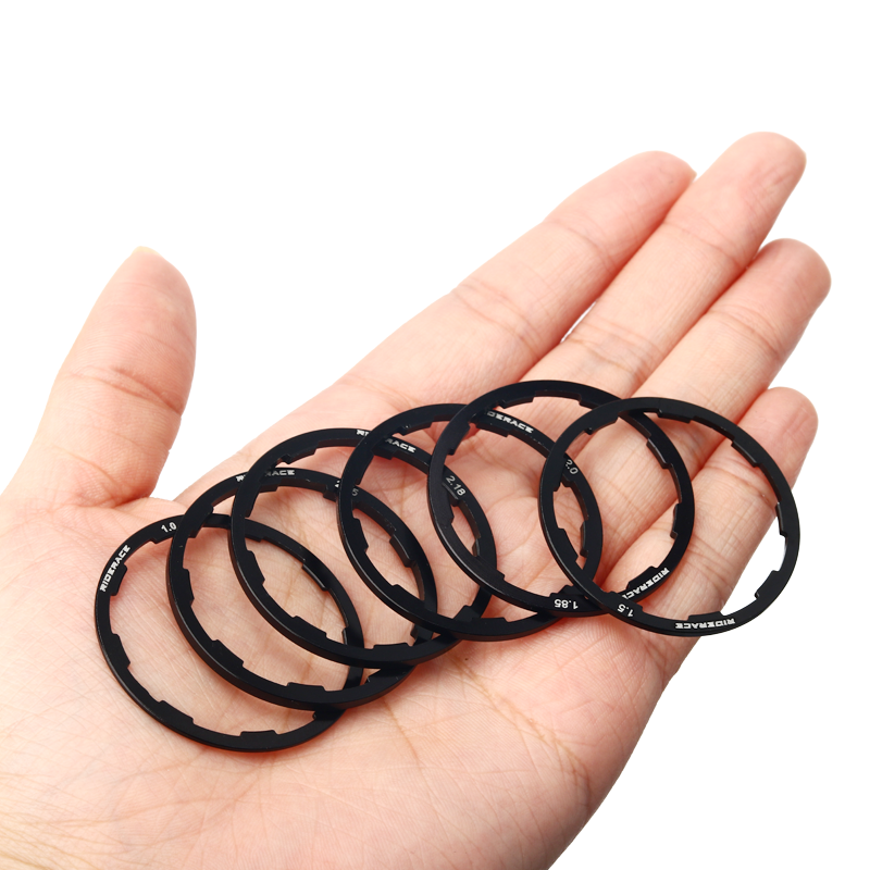 Arandela de buje de bicicleta, junta de 1/1, 5/1,85/2/2,18/2,35mm para 7 8 9 10 11 velocidades, espaciador de volante de Cassette para bicicleta de montaña y carretera, 3 uds.