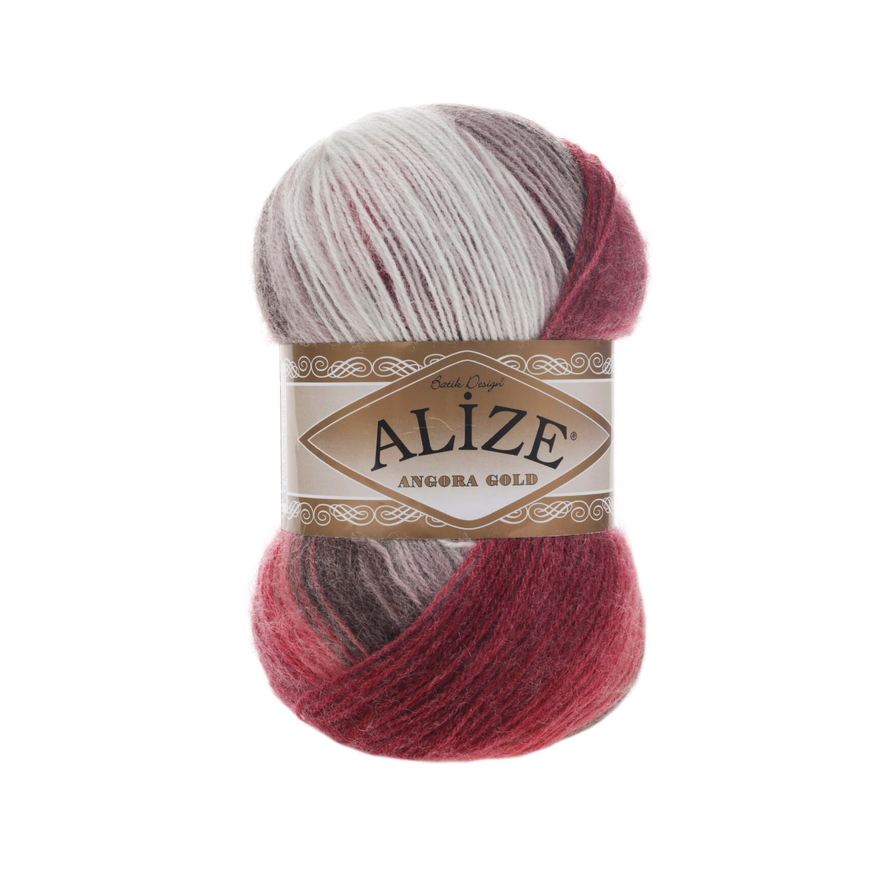 Draad 1 Pack ( 5 Ballen) alize Angora Gold Batik Hand Breien Garen (% 20 Wol % 80 Acryl) 100 Gram 550 Mt Haak Tool Kit: 1984