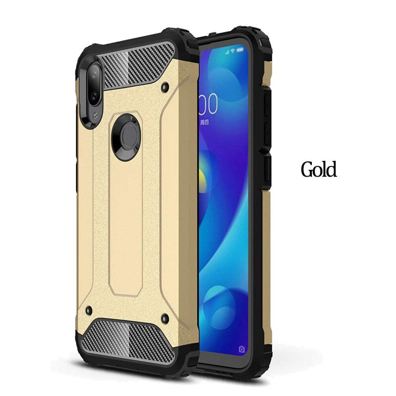 Originele Armor telefoonhoesjes Xiaomi mi play miA3 case zachte siliconen BUMPER Anti-Shock Case cover Xiaomi mi A3 hoesjes Xiaomi mi play telefoon hoesjes Xiaomi Mi A3 Case