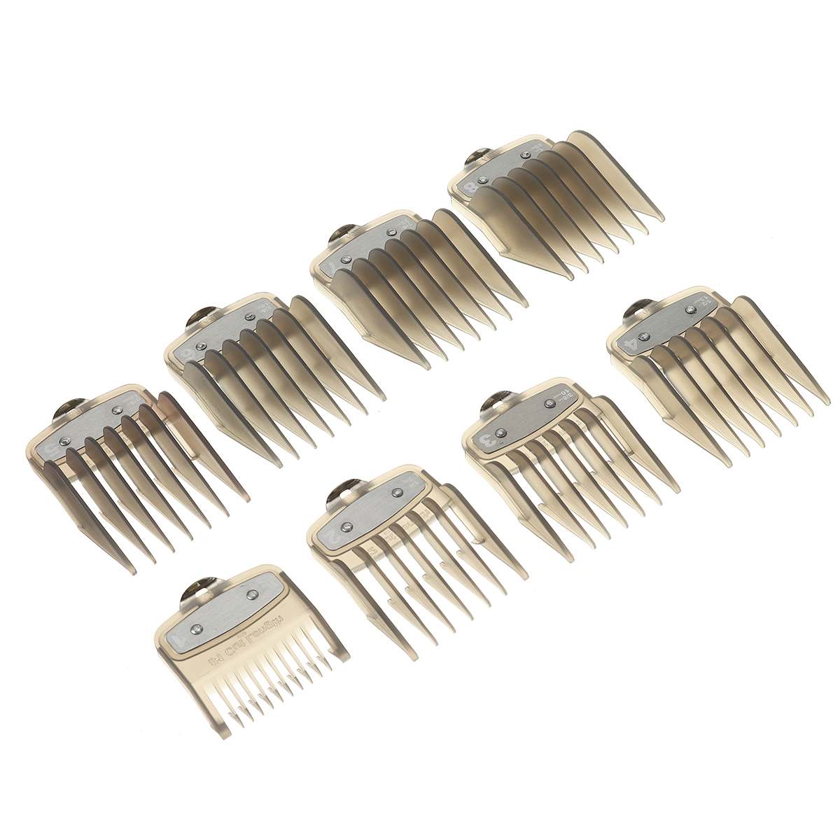 2/8/10Pcs 1.5-25mm Hair Clipper Cutting Guide Comb Guards Limit Comb Tools Kit for 46x38mm Cutting Head Hair Clipper for WAHL