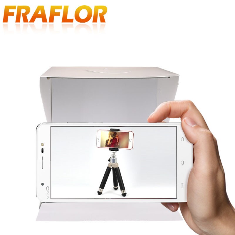 40cm Led Light Mini Portable Photo Studio Shooting Tent Small Foldable Softbox Kit Photo Studio Tabletop Lightbox Soft Box