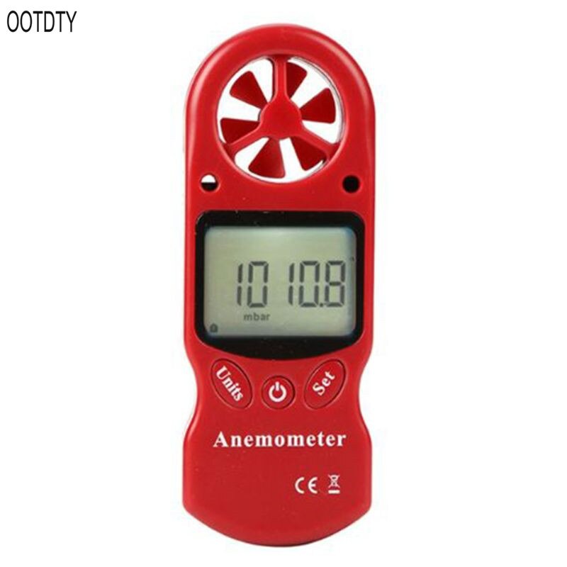 8 In 1 TL-302 Digitale Anemometer Lcd Display Thermometer Hygrometer Temperatuur Vochtigheid Wind Snelheid Chill Luchtdruk