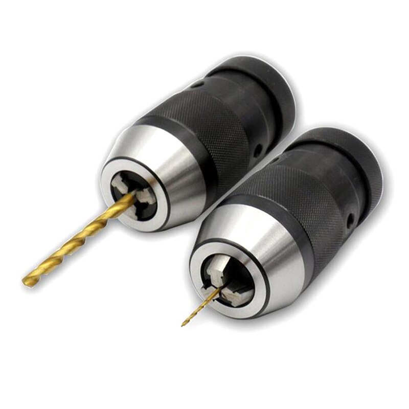 1-16mm mk2 zelfklemmende duurzame draaibankgereedschappen  mt2-b16 asaccessoires sleutelloze machine nauwkeurige boorkop stalen meedraaiende center