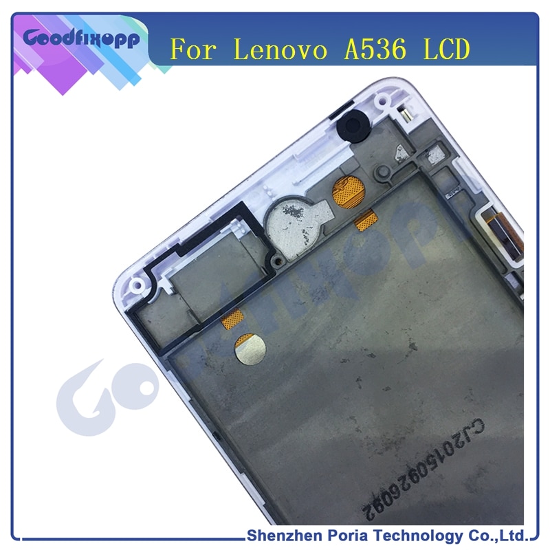 For Lenovo A536 LCD Display Touch Screen Digitizer Assembly Original LCD Display For Lenovo A536 Phone Panel Replacement