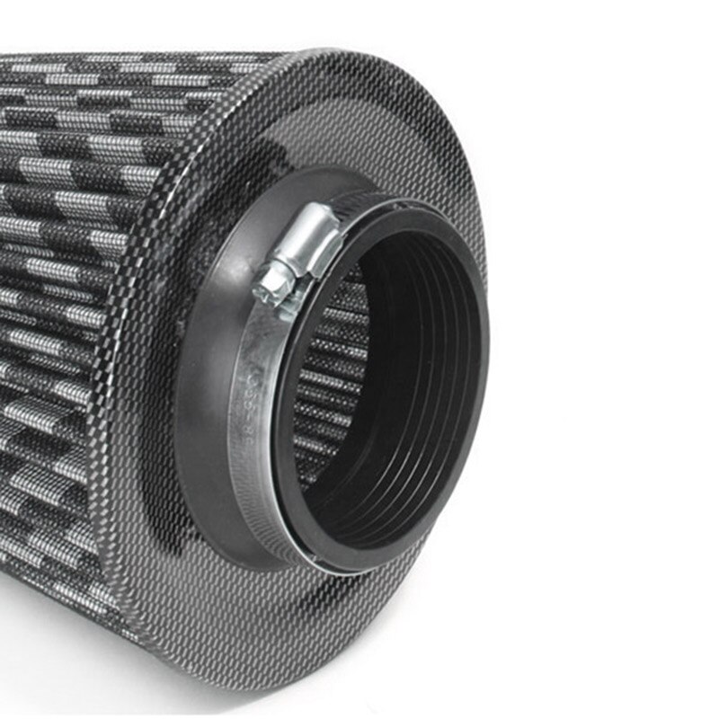 Auto luchtfilters prestatie hoge doorstroming koud inlaatfilter inductiekit sport power mesh conus universeel wetenschappelijke structuur