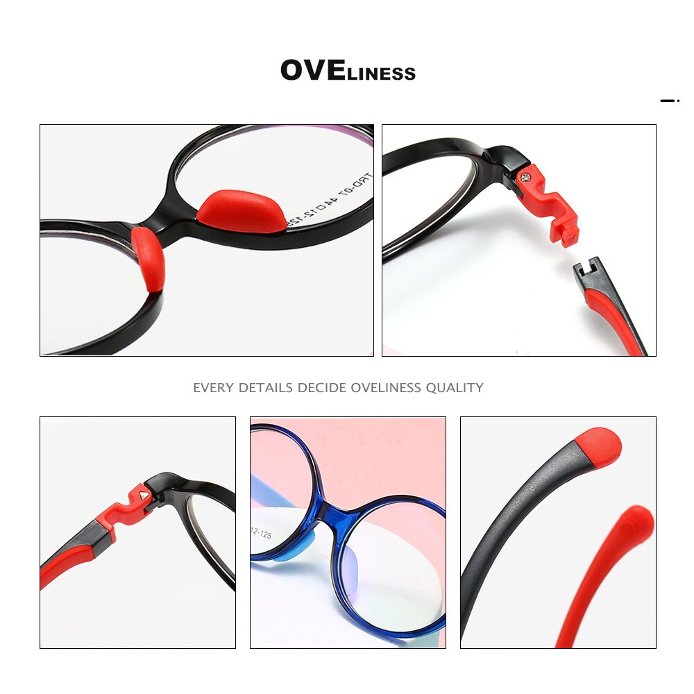 Optical Children Glasses Frame boy girl TR90 Silicone Flexible Protective Myopia Prescription Kids Glasses Eyeglasses eyewear