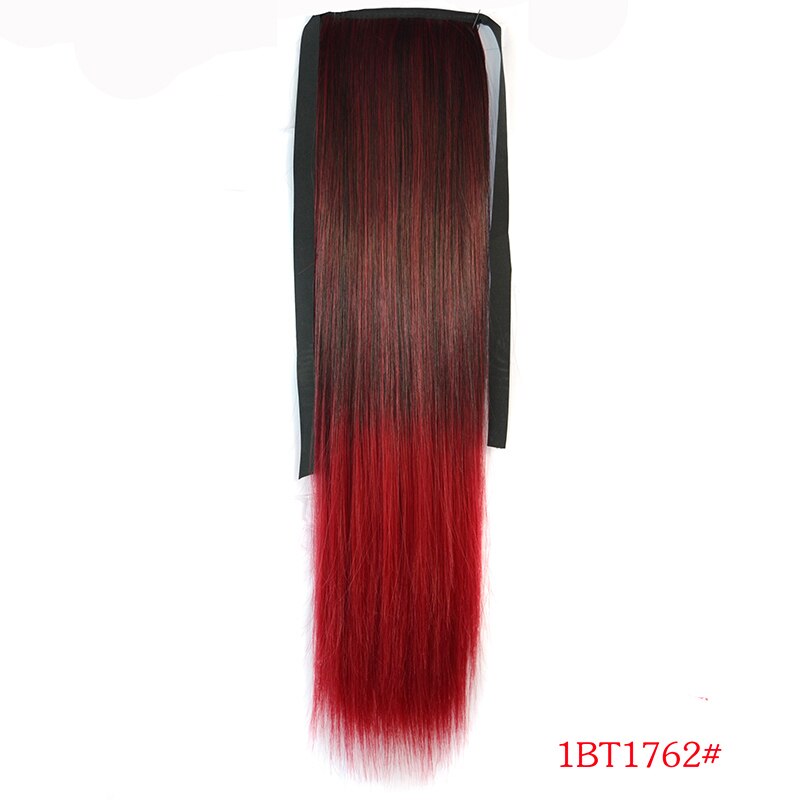 Jeedou-coleta sintética recta para Cosplay, cinta de Color azul, rosa, rojo, arcoíris, cordón, Vitality: T1B / 613