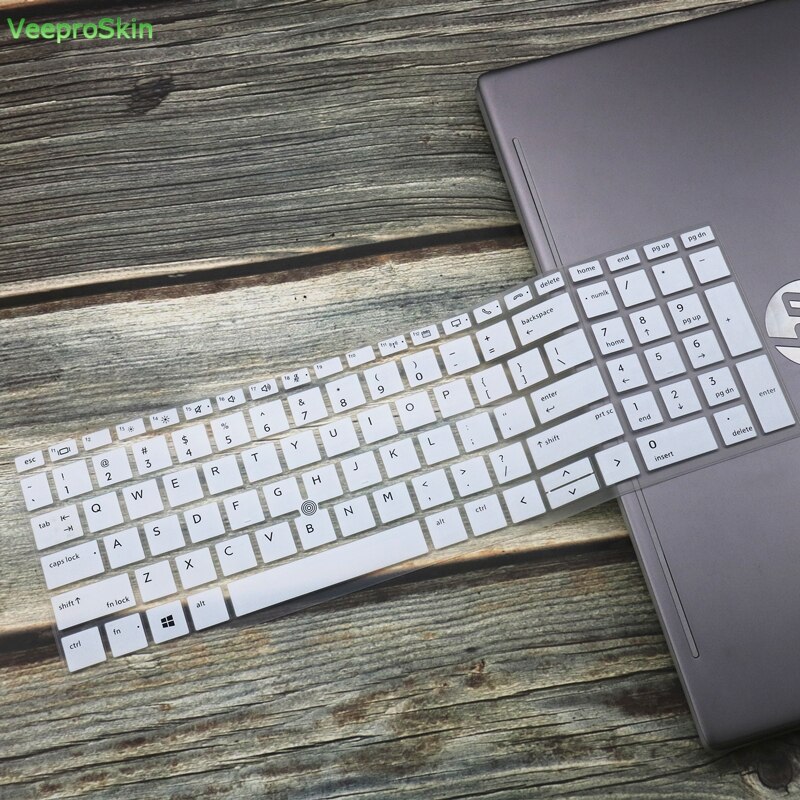 Laptop tastatur cover protector skin til 15.6 " hp elitebook 755 g5 850 g5 15.6 tommer: Hvid