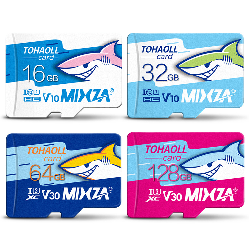 MIXZA HY Geheugenkaart 256GB 128GB 64GB U3 80 MB/S 32GB Micro sd-kaart Class10 UHS-1 flash card Memory Microsd TF/SD Kaarten