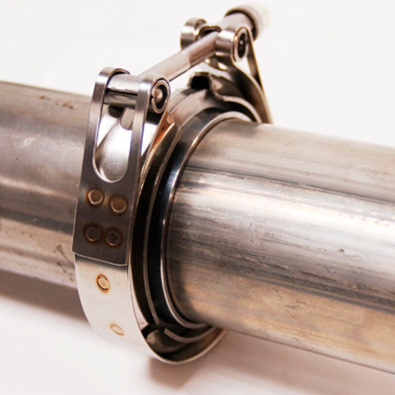 ZUCZUG 1.5-6.0" Self Aligning with welding groove male/ female flanges V Band/V-band Clamp assembly