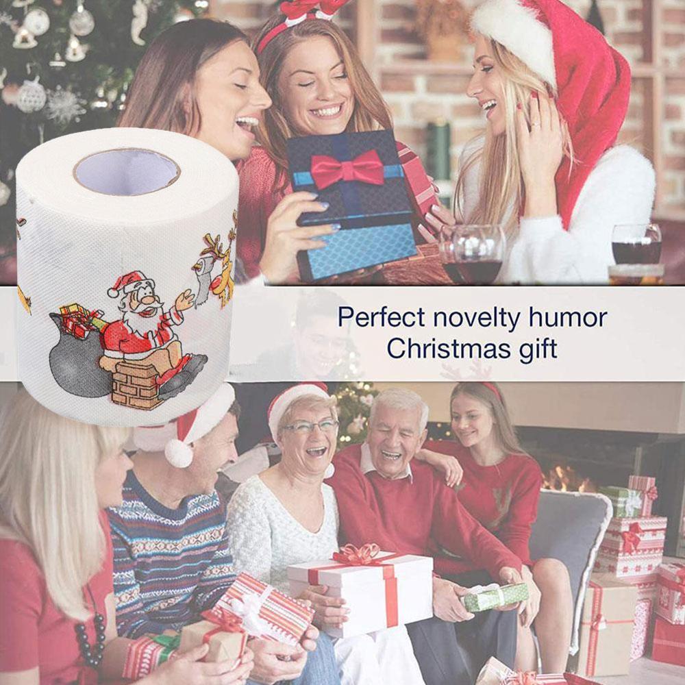 Kerst Toilet Roll Paper Thuis Kerstman Bad Toilet Roll Paper Kerst Levert Xmas Decor Tissue Xmas Diy Supplies