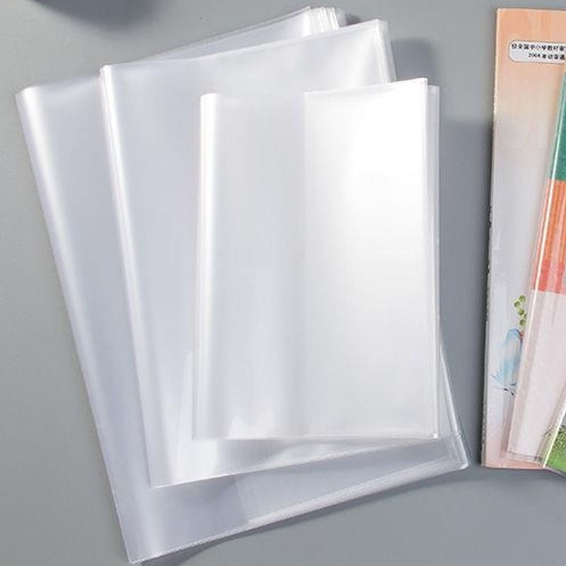 Couverture de livre transparente pour Journal ajusté A4 22k 16k, 25 pièces, Protection de l'environnement, fournitures scolaires et de bureau