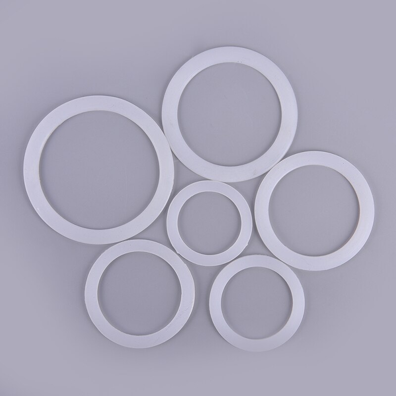 Silicone Seal Ring Flexible Washer Gasket Ring Kitchen Coffee Makers Accessories Parts