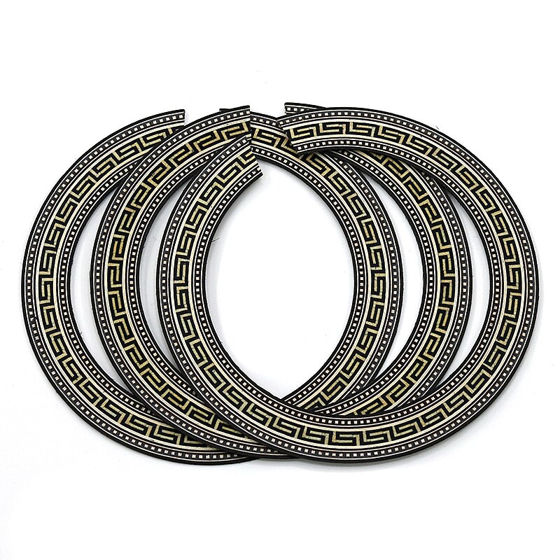 3PCS Classical Guitar Sound hole Inlay WOOD For Classical guitar Guitar Accessories YKQ52: Default Title