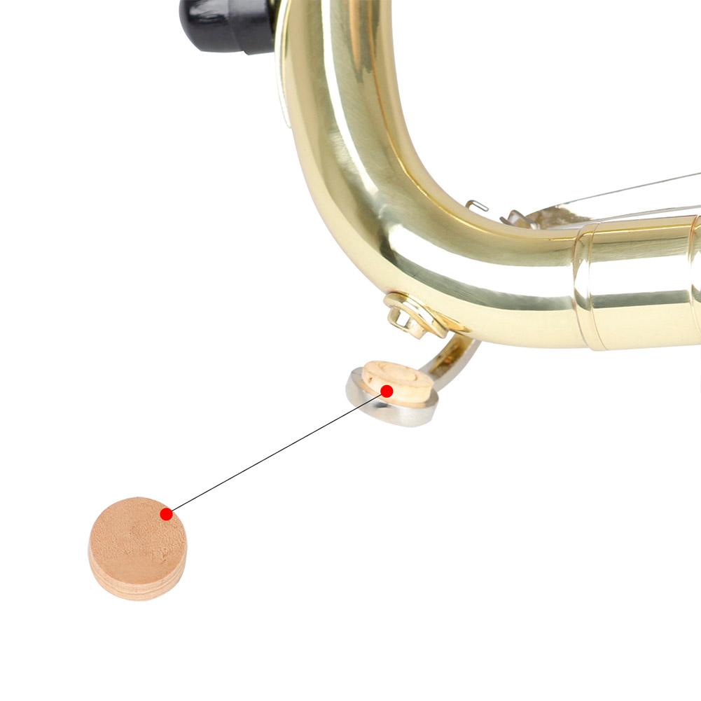 Trombone vand nøgle spyt ventil kork pad sæt  of 5 blæseinstrumenter tilbehør