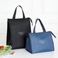 Lunch Bag For Women Cooler Portable Hand Zip Food Bags Waterproof Picnic Travel Breakfast Thermo Bag Bento Bag