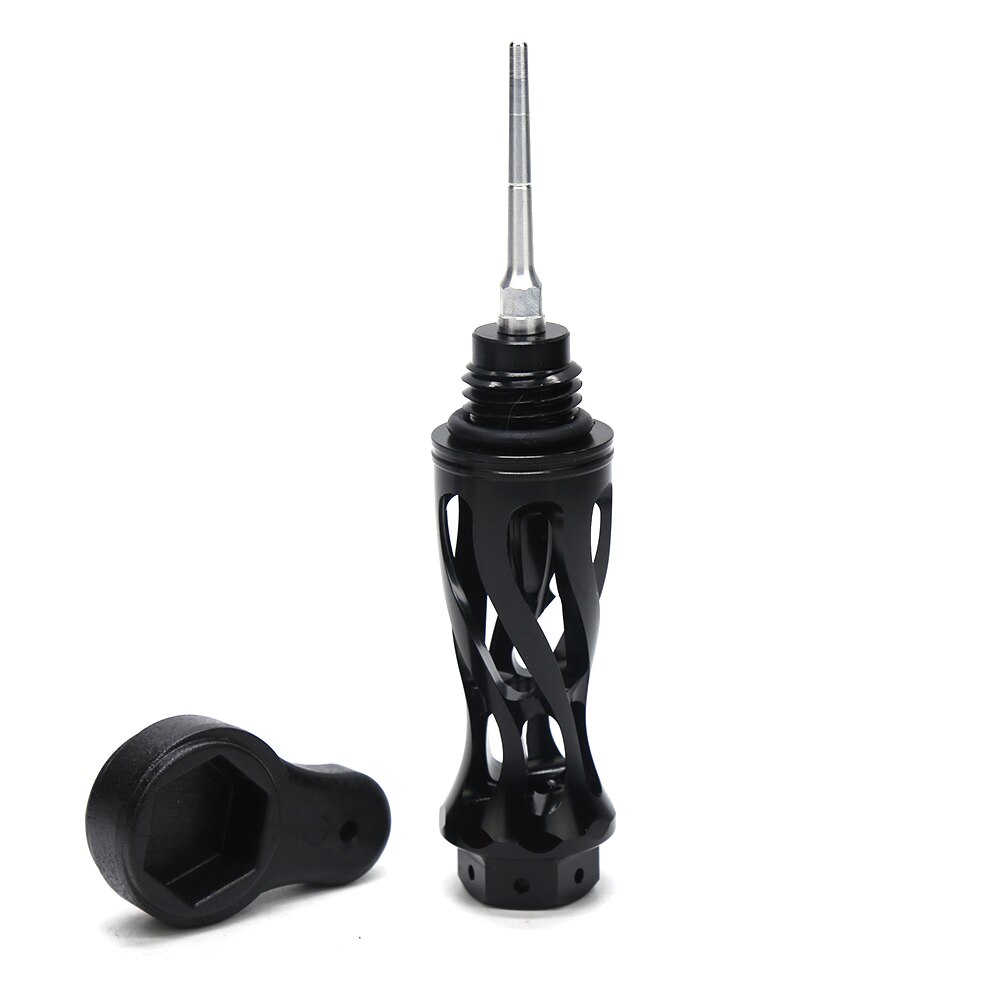 Yamaha bws  x 125 bws  r 125 cygnus 125 kymco 125 -moottorin öljytikku, tasonmittari, cnc-koristeelliset moottoripyörän aputarvikkeet: Musta