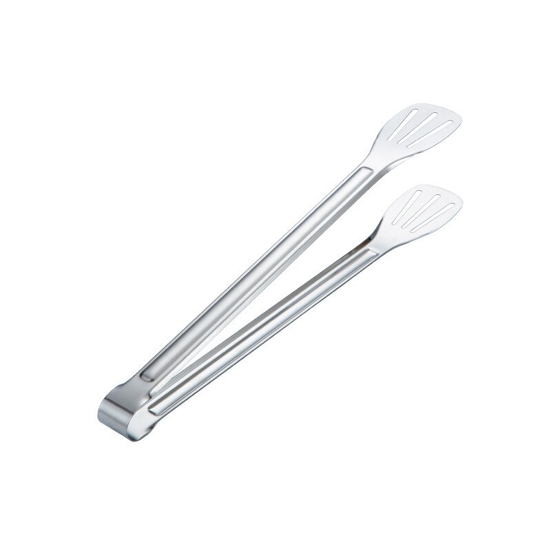 Rustfritt stål 14 tommer lange matklemmer brødklemme grilltang grille grilling bbq tilbehør buffet kjøkkenutstyr: 14 tommer