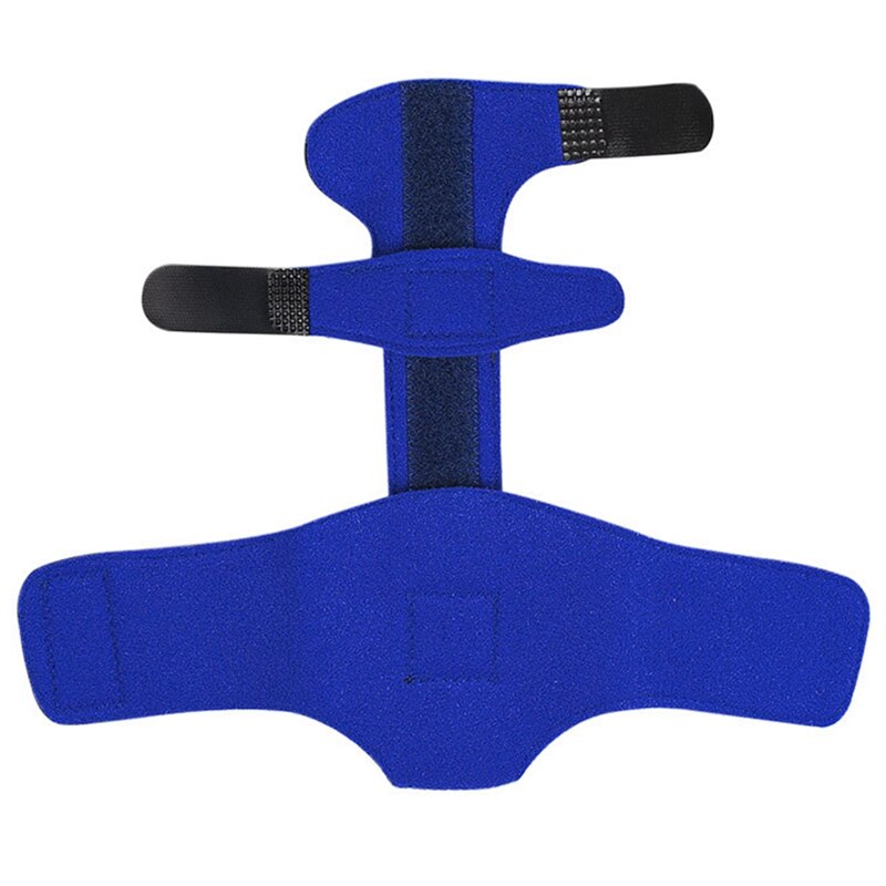 Adjustable Finger Corrector Splint Trigger for Treat Finger Finger Guard Splint Stiffness Pain ping Clicking: Blue